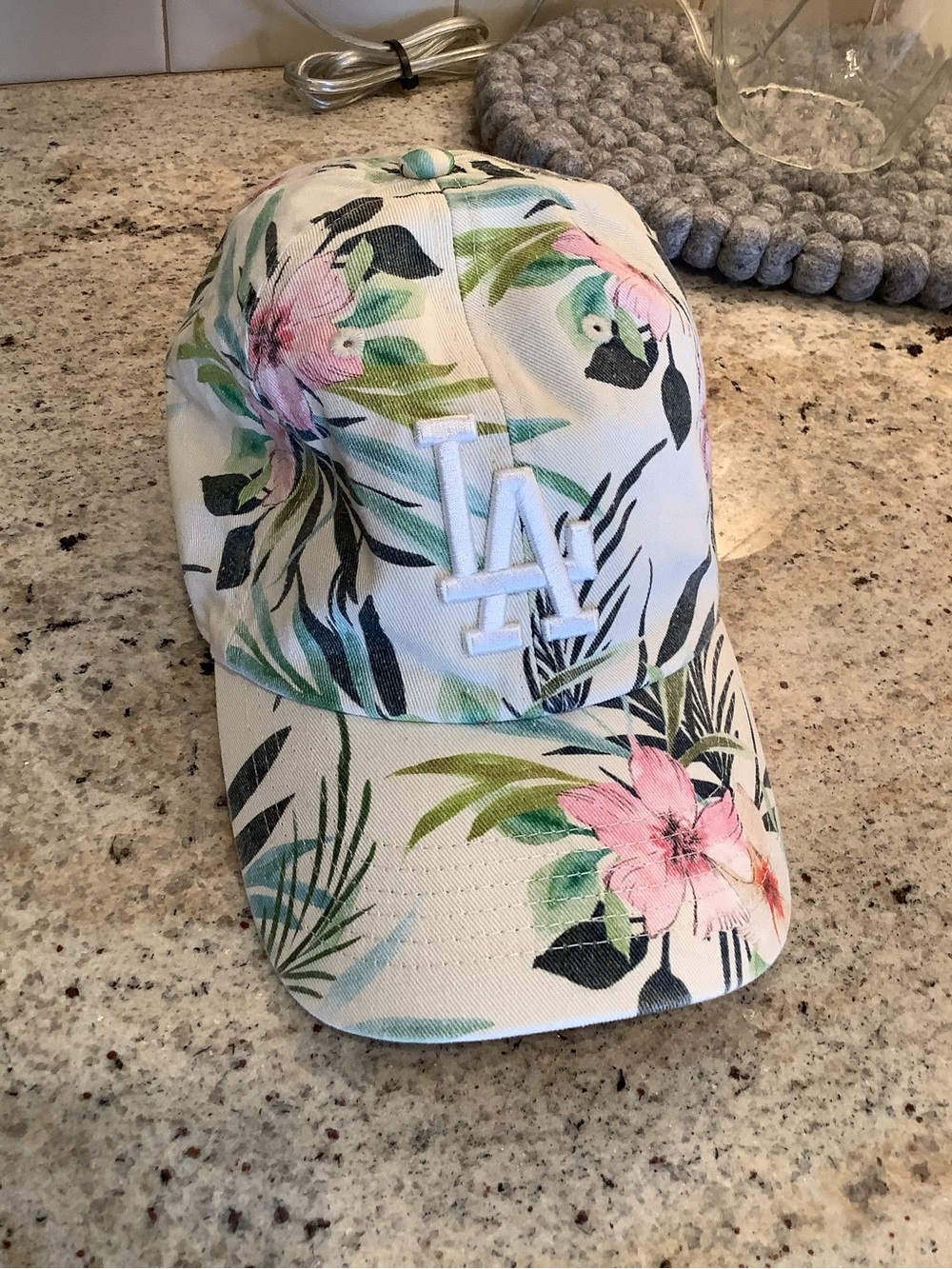 47 Floral LA Dodgers Baseball Cap